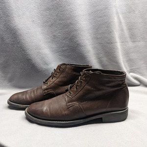Geox Ankle Boots | Brown Leather | Made in Italy Mens Size US11